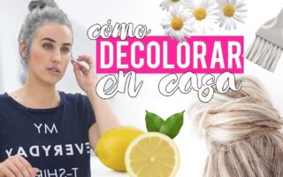 Cómo decolorar el cabello en casa