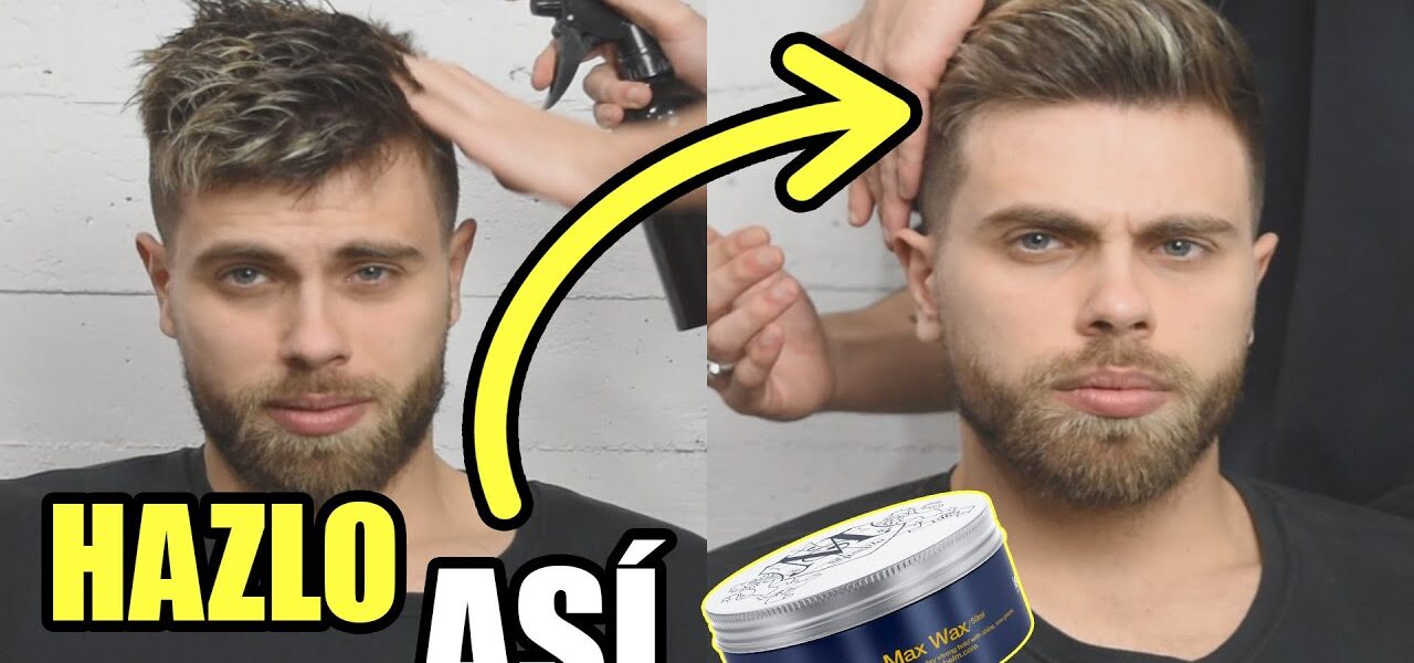 Cómo aplicar cera para el cabello