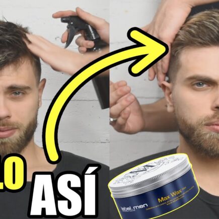 Cómo aplicar cera para el cabello