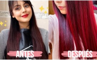 Cómo teñirte el cabello negro de rojo