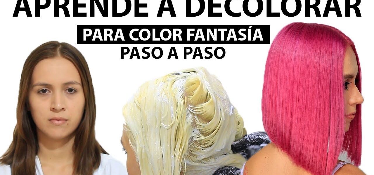 Cómo teñir el cabello decolorado