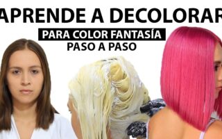 Cómo teñir el cabello decolorado