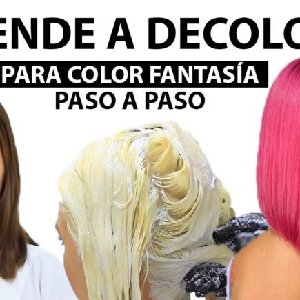 Cómo teñir el cabello decolorado